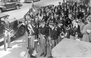 Westerly High School band, May 1951